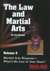 Image for Law &amp; Martial Arts DVD : Volume 4 - Martial Arts Weapons -- What&#39;s the Law in Your State?