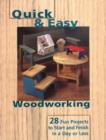 Image for Quick and Easy Woodworking