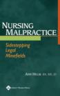 Image for Nursing malpractice  : sidestepping legal minefields