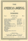 Image for American Journal of Nursing : Reproduction of First Issue, October 1900
