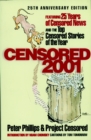 Image for Censored 2001  : 25 years of censored news and the top censored stories of the year