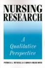 Image for Nursing Research : A Qualitative Perspective