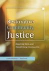 Image for Restorative Community Justice