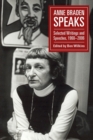 Image for Anne Braden speaks  : selected writings and speeches, 1960-2006