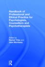 Image for The Handbook of Professional and Ethical Practice for Psychologists, Counsellors and Psychotherapists