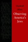 Image for Observing America&#39;s Jews