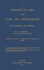 Image for A Selection of Cases on the Law of Contracts with References and Citations
