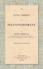 Image for On Civil Liberty and Self-Government (1859)