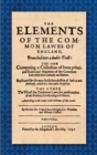 Image for The Elements of the Common Laws of England (1630)