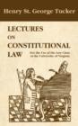 Image for Lectures on Constitutional Law
