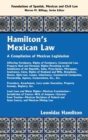 Image for Hamilton&#39;s Mexican Law [1882]