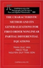Image for The Characteristic Method and Its Generalizations for First-Order Nonlinear Partial Differential Equations