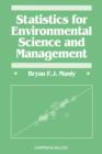 Image for Statistics for Enviromental Science and Management