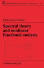Image for Spectral Theory and Nonlinear Functional Analysis