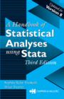 Image for Handbook of Statistical Analyses Using Stata