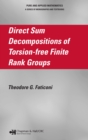 Image for Direct sum decompositions of torsion-free finite rank groups
