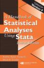 Image for Handbook of statistical analyses using Stata
