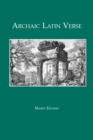 Image for Archaic Latin Verse