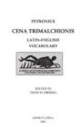 Image for Lingua Latina - Petronius Cena Trimalchionis Latin-English Vocabulary