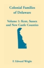 Image for Colonial Families of Delaware, Volume 1