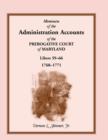 Image for Abstracts of the Administration Accounts of the Prerogative Court of Maryland, 1768-1771, Libers 59-66