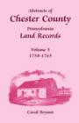Image for Abstracts of Chester County, Pennsylvania Land Records, Volume 5