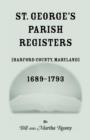 Image for St. George&#39;s Parish Register [Harford County, Maryland], 1689-1793