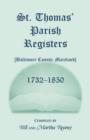 Image for St. Thomas&#39; Parish Register, 1732-1850