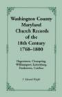 Image for Washington County [Maryland] Church Records of the 18th Century, 1768-1800
