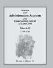 Image for Abstracts of the Administration Accounts of the Prerogative Court of Maryland, 1724-1731, Libers 6-10