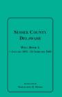 Image for Sussex County, Delaware Will Book L : 1 January 1852-24 February 1860