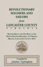 Image for Revolutionary Soldiers and Sailors from Lancaster County, Virginia