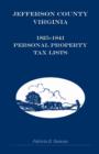 Image for Jefferson County, Virginia, 1825-1841 Personal Property Tax Lists
