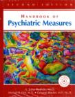 Image for Handbook of Psychiatric Measures