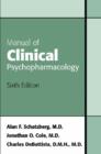 Image for Manual of clinical psychopharmacology