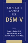 Image for Research Agenda For DSM V