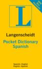Image for Langenscheidt pocket Spanish dictionary  : Spanish-English, English-Spanish