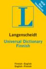 Image for Langenscheidt universal Finnish dictionary