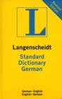 Image for Langenscheidt standard German dictionary  : German-English, English-German