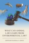 Image for What Can Animal Law Learn from Environmental Law?