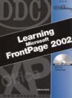 Image for Learning Microsoft Frontpage 2002
