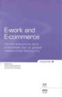 Image for E-work and E-commerce : Novel Solutions and Practices for a Global Networked Economy