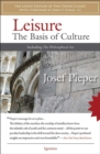 Image for Leisure: The Basis of Culture : Including the Philosophical Act