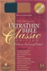 Image for Ultrathin Reference Bible-Hcsb-Classic