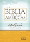Image for LBLA Biblia Letra Grande Tamano Manual, negro simil piel con