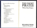 Image for The Ghost Pirates by William Hope Hodgson, Science Fiction