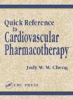 Image for Quick Reference to Cardiovascular Pharmacotherapy