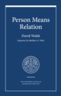 Image for Person Means Relation