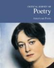 Image for Critical survey of poetry: American poets
