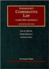 Image for Schlesinger&#39;s comparative law  : cases, text, materials